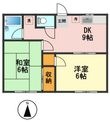 スカイハイツB の間取図
