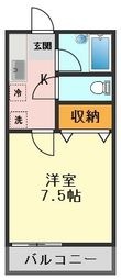 ラジェルスアオト の間取図
