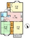 エムブレムベータの間取図
