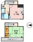 西水元5丁目メゾンの間取図
