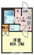 写真:ソルフルール 2階204の間取図