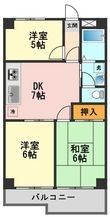 ケインアヴェニュー船堀 の間取図