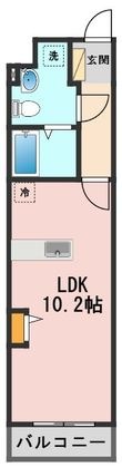 BELLWOOD瑞江 の間取図