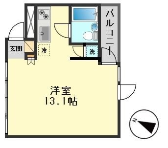 拡大写真:サンストン亀有 3階303の間取り