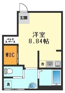 拡大写真:エテルノヴァローレ篠崎 1階101の間取り
