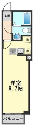 Glanz東瑞江 の間取図