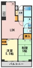 マンション池田 の間取図