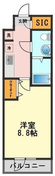 ドゥーエ瑞江 の間取図