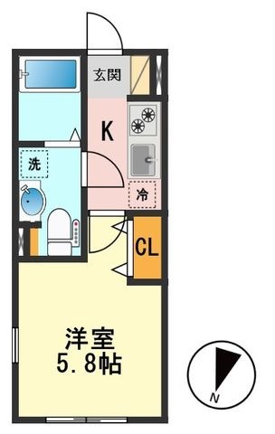 拡大写真:ラフィスタ亀有Ⅱ 1階101の間取り