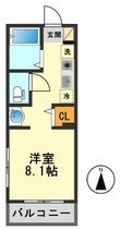 リバーサイドハイツ江戸川の間取図