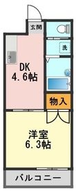 カーサミワ　の間取図