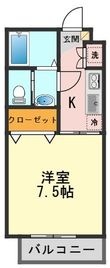セゾンアムール の間取図