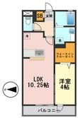 フォルテーヌⅣ の間取図