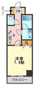 第10シントウキョウビルの間取図