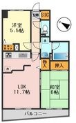 ライオンズマンション南小岩第2の間取図