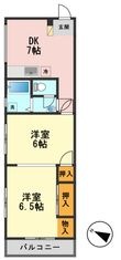 杉浦マンション の間取図
