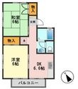 コーポスバルの間取図