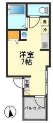 プティロシエ小岩 の間取図