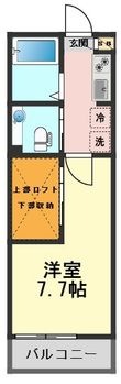 プランドール新小岩 の間取図