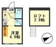 ハーモニーテラス新小岩Ⅲの間取図