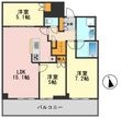 プラウドタワー小岩ファーストの間取図