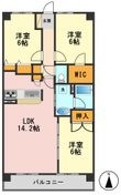 グランカーサ新小岩の間取図