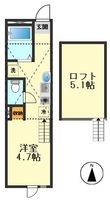 写真：サンハイツ江戸川　1階の間取図