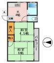 東ハウスの間取図