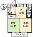シャーメゾンシャリテA棟の間取図