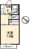 田園ハイツの間取図
