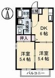 アプリコットの間取図