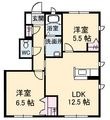 シャーメゾン明月G棟の間取図