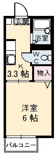 メゾングレイスの間取図