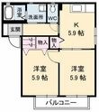 マイ スクエアー住吉の間取図