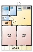 ホワイトハウスAの間取図