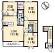 グランマストシエロⅠの間取図