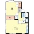 クレスト小串A棟の間取図