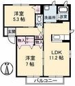 シャーメゾンフェリーチェの間取図