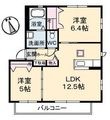 シャーメゾントゥモローC棟の間取図