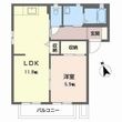 シャーメゾン東小羽山の間取図