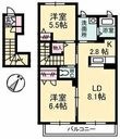 シャーメゾンプランドールの間取図