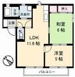 シャーメゾンカメリアA棟の間取図