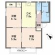 シャーメゾンコンファーレA棟の間取図