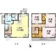 xevo小串戸建の間取図