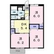 レジュール木船２の間取図