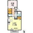 桐原第五ハイツの間取図