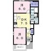 カーサ・ボナール Aの間取図