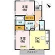 グランモアキワラ B棟の間取図