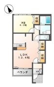 クレストールⅡの間取図