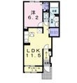 アルモニーKの間取図